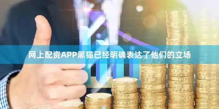 网上配资APP黑猫已经明确表达了他们的立场