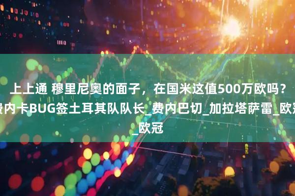 上上通 穆里尼奥的面子,在国米这值500万欧吗?费内卡BUG签土耳其队队长_费内巴切_加拉塔萨雷_欧冠